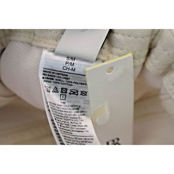 Banana Republic 823357-00 Baby Sz S/M Cream Faux Shearling Baseball Cap Hat - Picture 6 of 6